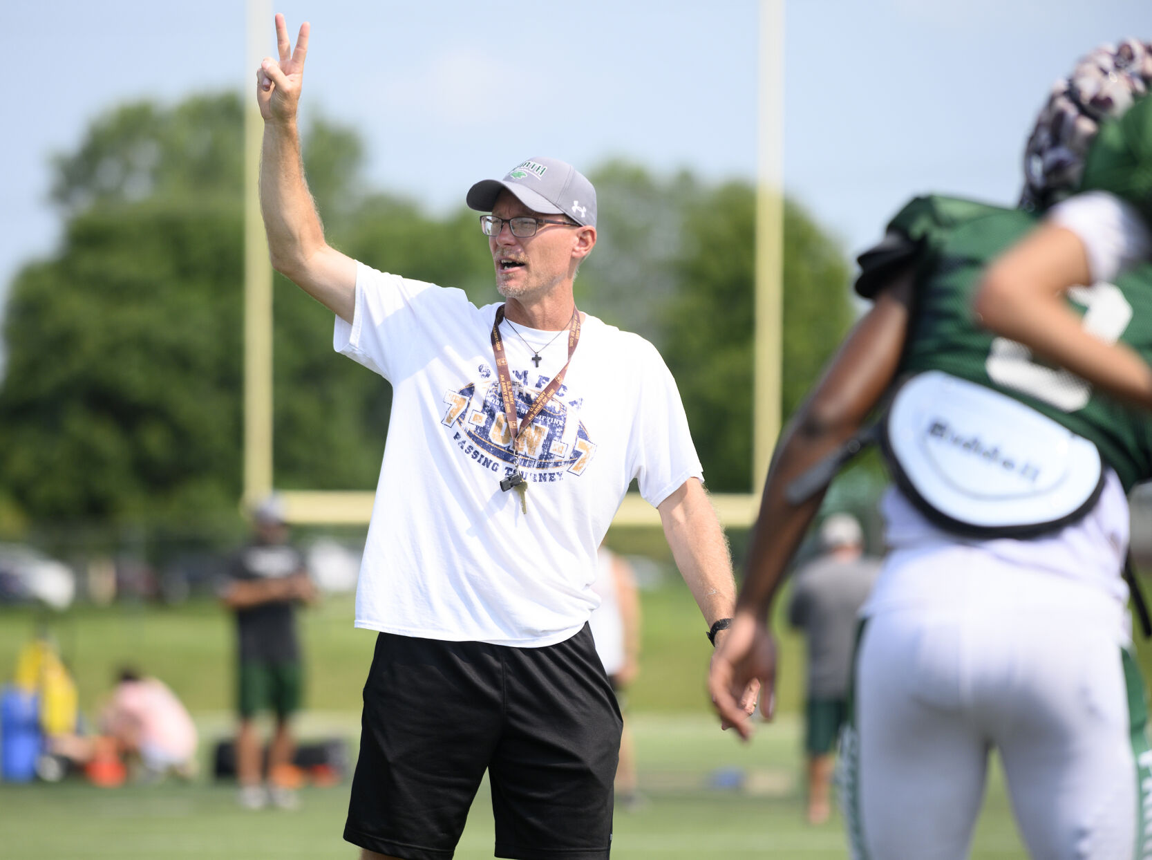 Fort Zumwalt North football practice